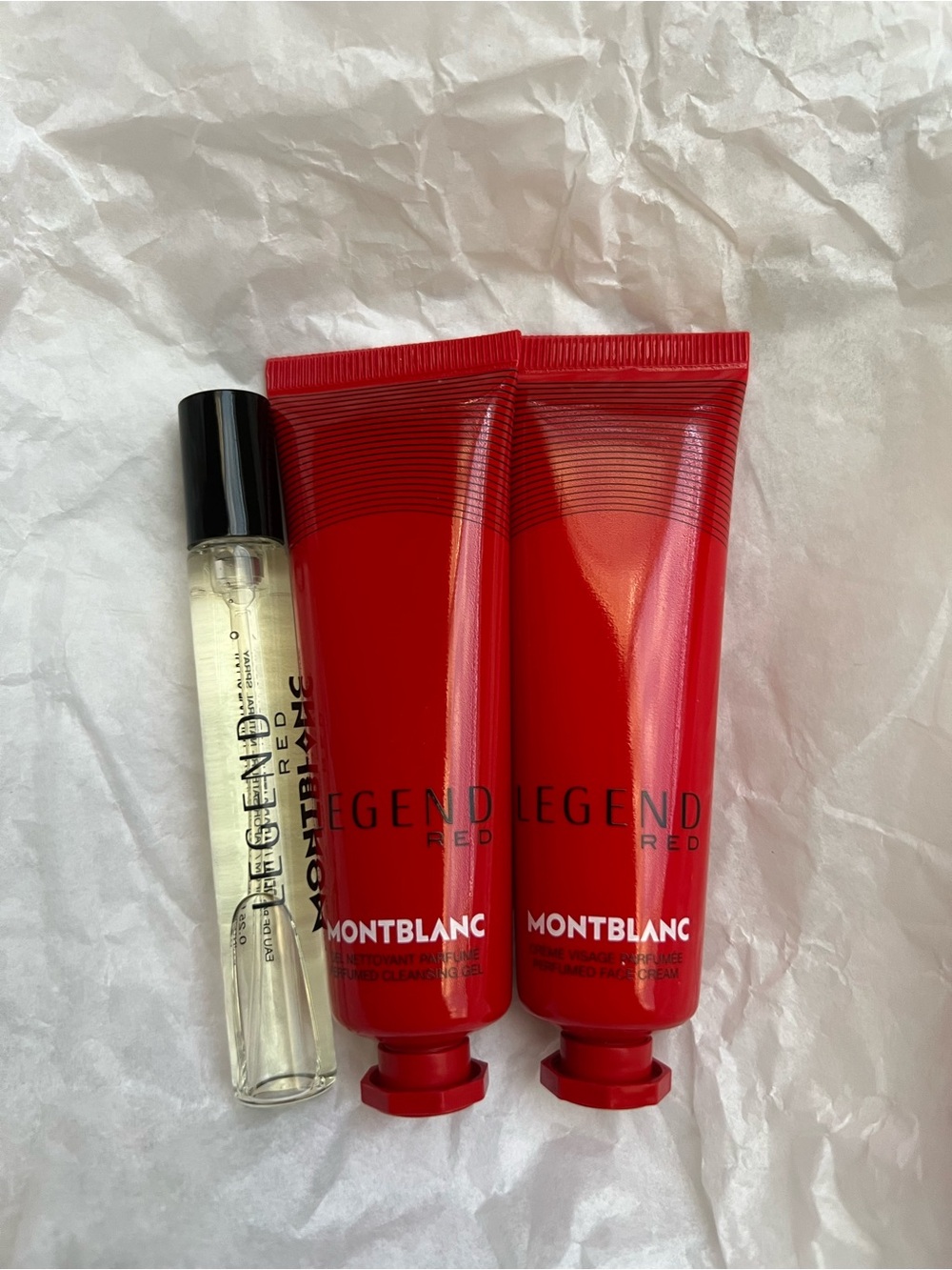 Montblanc Legend Red Grooming Kit